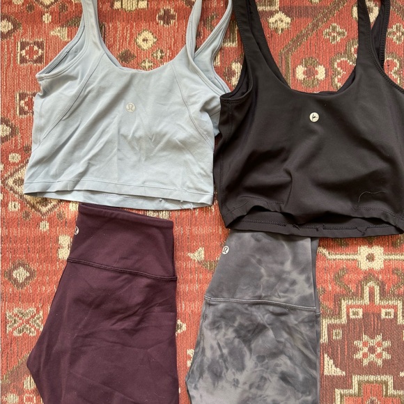 Lululemon leggings and top Lot - Picture 2 of 4